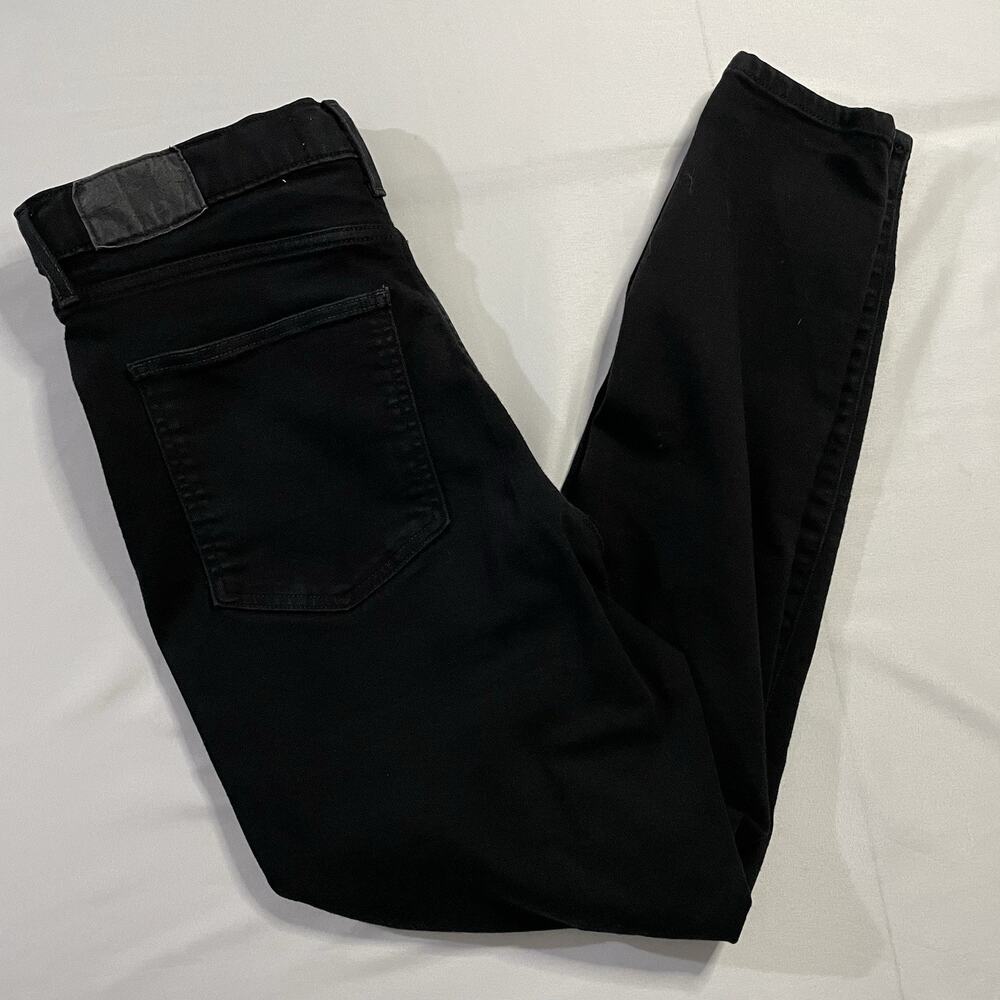 Everlane Way-High Skinny Jeans‎ Women’s 31 Black Stretch Organic Cotton EUC